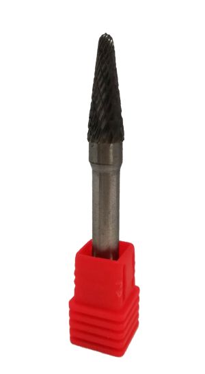 Κώνος D8 με Στρογγυλή Μύτη Λειαντικού Καρβιδίου, Διπλής Κοπής, 9312060