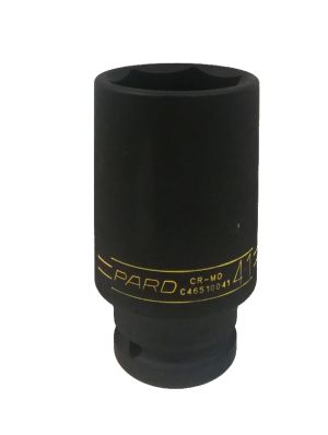 3/4"Dr. 6-pt. Flank impact deep socket 41 mm, 46510041
