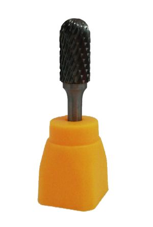 D12 Κυλινδρική μορφή με στρογγυλεμένη κεφαλή Καρβίδιο Burr, 9312022