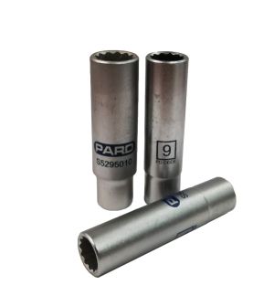 8 mm 1/4" Dr. 12-pt. Flank deep socket, 5295008