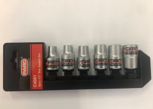 Σετ καρυδάκια αστέρων 1/2" Δρ. 6 τεμ, C4061