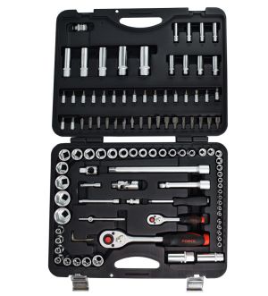 Σετ συνδυασμού 108 τεμαχίων 1/2" & 1/4" 41082, 41085-5