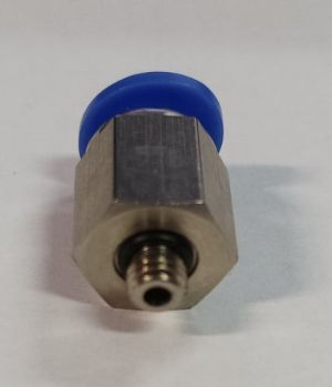 PU Hose connector Tube 6mm - Thread M5, 9100456