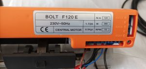 Middle loading rolling door machine Bolt F-120 E