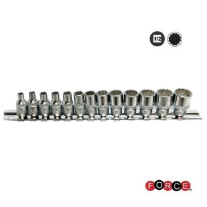 Σετ με 13 τεμάχια κλειδιών εξαγωνικής κεφαλής 12 σημείων 2133