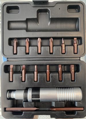 13 pcs Impact screwdriver set, 80005