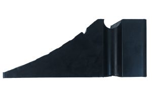 Σφήνα τροχού από καουτσούκ 200х100х80mm, 55059