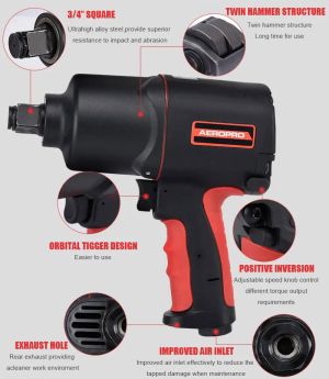 Επαγγελματικό Κρουστικό Αερόκλειδο 3/4’’ 1355 Nm, AP7460