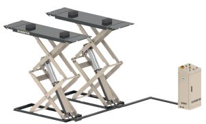 3.5т Нископрофилен ножичен подемник 305LP