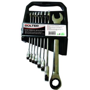 Σετ γερμανοπολύγωνα με καστάνια με άρθρωση 12 τεμαχίων 8-19 mm, LT52465