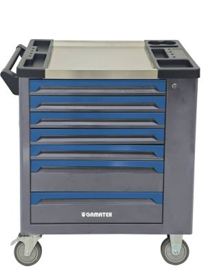 Шкаф (количка) оборудвана с 258 бр. инструменти