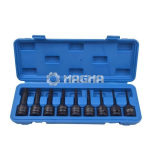 9 pcs 1/2"Dr Torx impact bits socket set, 30009B