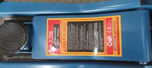 Крик гаражен хидравличен нископрофилен 3 т с двойна помпа, 55096