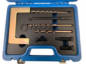 VAG Vehicles - 8-Piece Front Suspension Clamping Bolt Drill-Out Removal Tool Kit, 51465