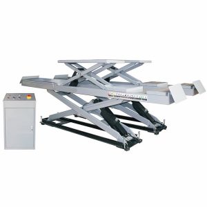 4-Ton Professional Under-Ground Scissor Lift, 220V, JH-L4000 with Secondary Lift & Control Box