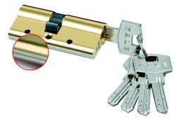 Secret cylinder lock 70mm 35/35 (dimple)