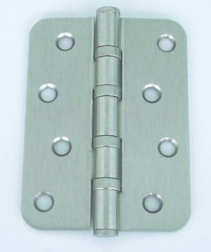 Μεντεσές από χάλυβα SF διαστάσεων 4"x 3"x 2,5 mm με στρογγυλή γωνία