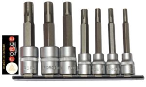 7pcs 3/8"Dr & 1/2"Dr. Ribe socket set